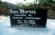 Deutscher Kolonialfriedhof Foto: Peter Harke