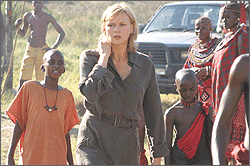 Veronica Ferres bei den Dreharbeiten Veronica Ferres bei den Dreharbeiten