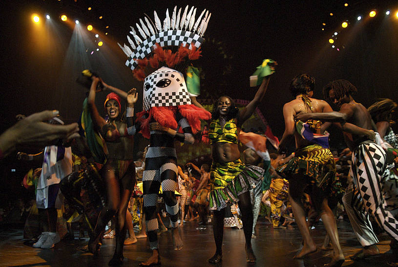 Foto: Afrika! Afrika! Szene aus der Show