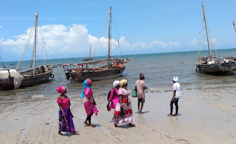 Photo: Rudolf Blauth Harbour of Bagamoyo