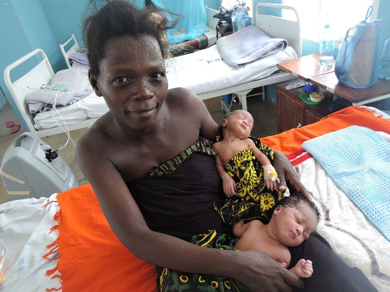 In der Frühgeborenenstation in Bagamoyo