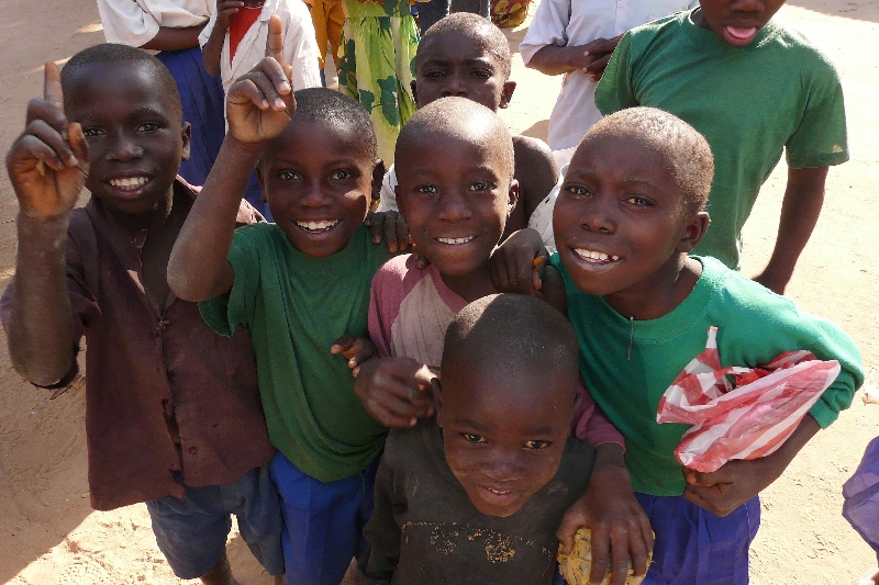 Kinder in Bagamoyo