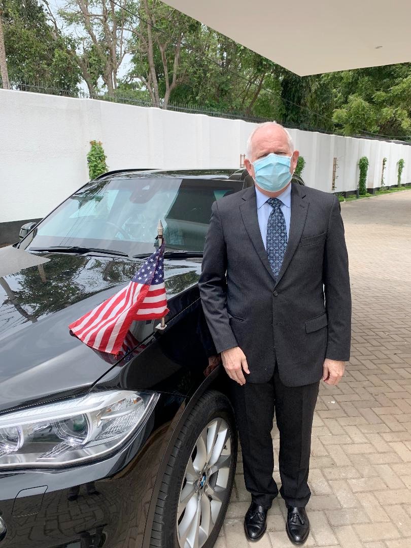 US-Botschafter Donald Wright in Daressalam